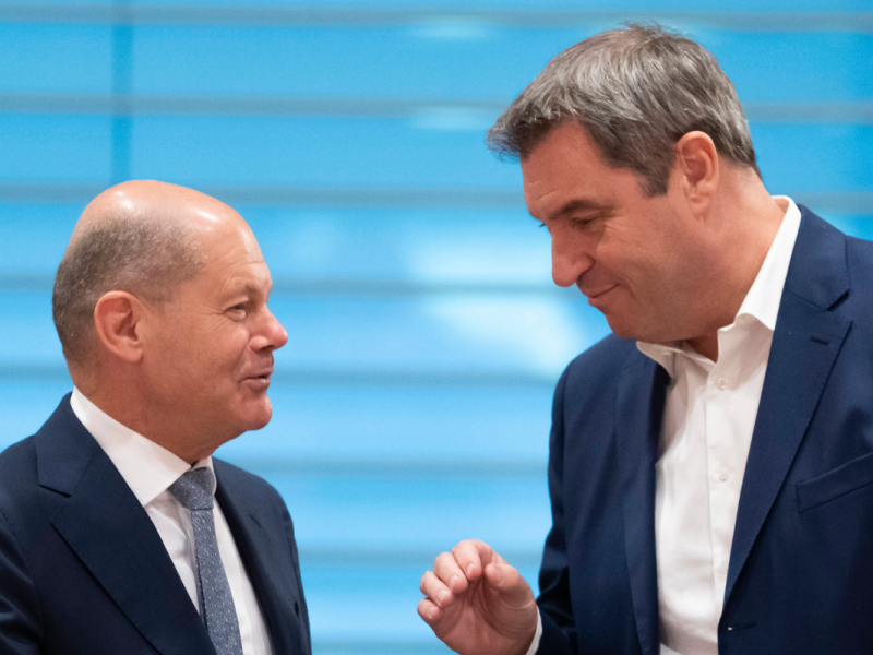 Große Koalition mit Kanzler Scholz?