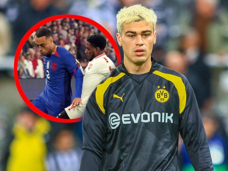 Borussia Dortmunds Gio Reyna steckt mitten in einem Eklat.