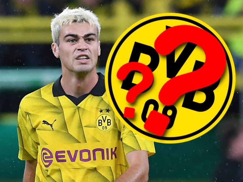 Borussia Dortmund: Giovanni Reyna kommt nicht zum Zug.