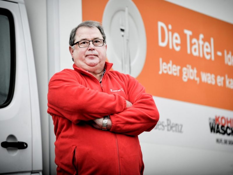 Jörg Sartor, Vorsitzender der Essener Tafel sieht Probleme in der Kommunikation mit bedürftigen Flüchtlingen.