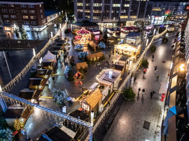 Der Weihnachtsmarkt Gelsenkirchen öffnet ab dem 24. November. (Archivfoto)