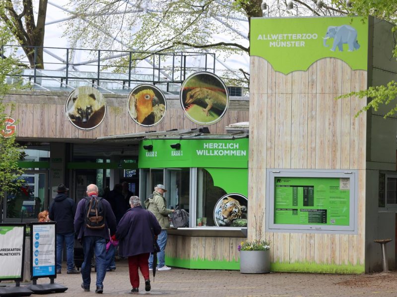 Der Allwetterzoo Münster arbeitet jetzt mit Marché Mövenpick als neuem Gastronomiepartner zusammen.