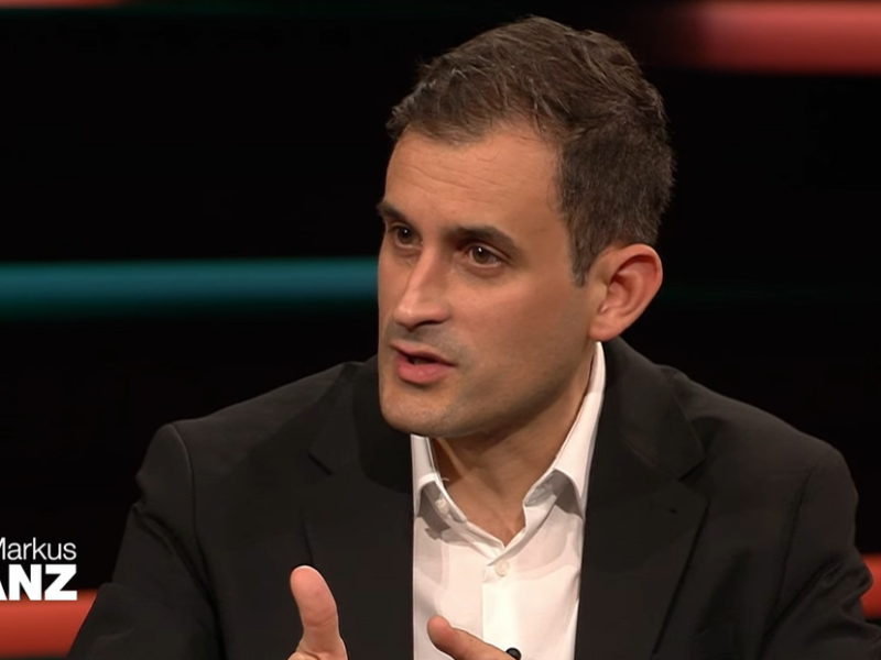 Philipp Peyman Engel zu Gast bei Markus Lanz.