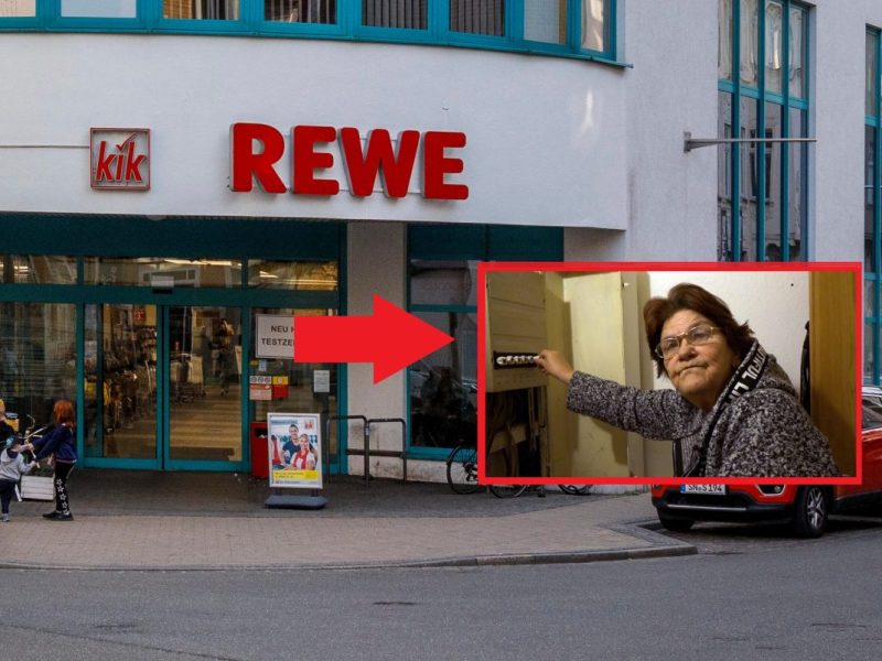 Bürgergeld-Empfängerin Regina meckert auf Rewe und Kik.
