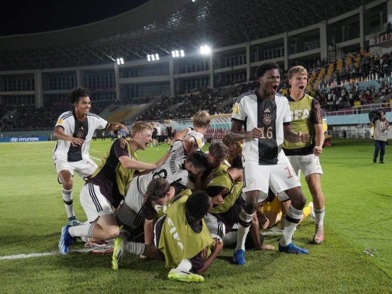 Deutschland jubelt bei der U17 WM - mit einer Einschränkung.