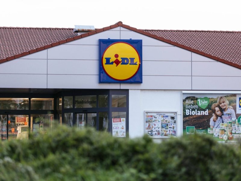 Lidl-Mitarbeiter gehen mit TikTok-Video viral.