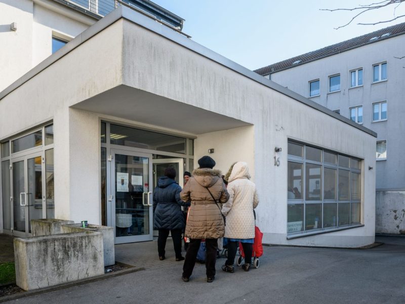 Essenausgabe Tafel Gelsenkirchen schließt für eine Woche zu Weihnachten