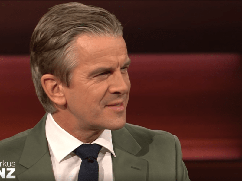 Markus Lanz nimmt Politikerin in die Mangel. (Screenshot ZDF)