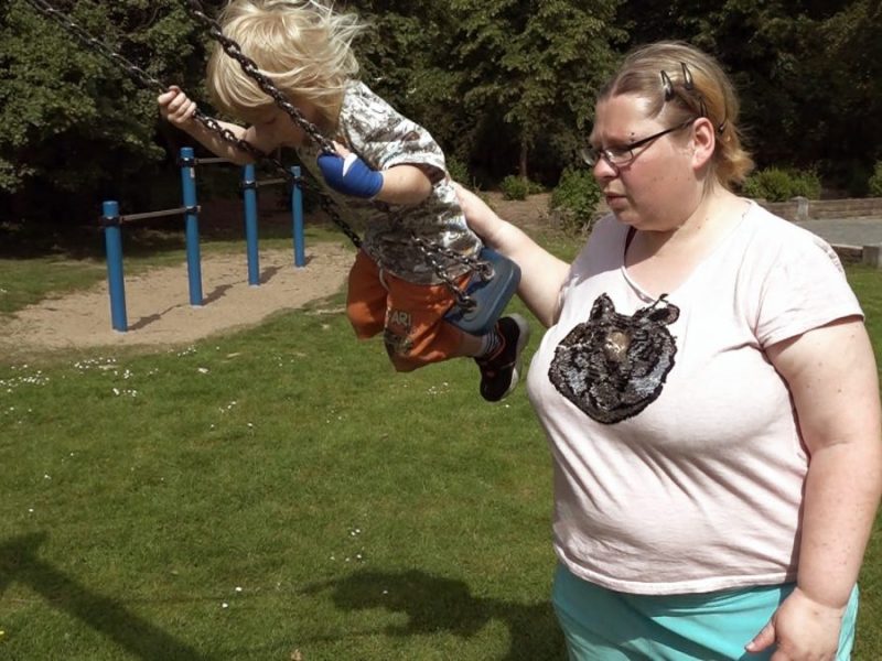 Bürgergeld: Eine arbeitslose Mutter muss mit 7 Cent auskommen.