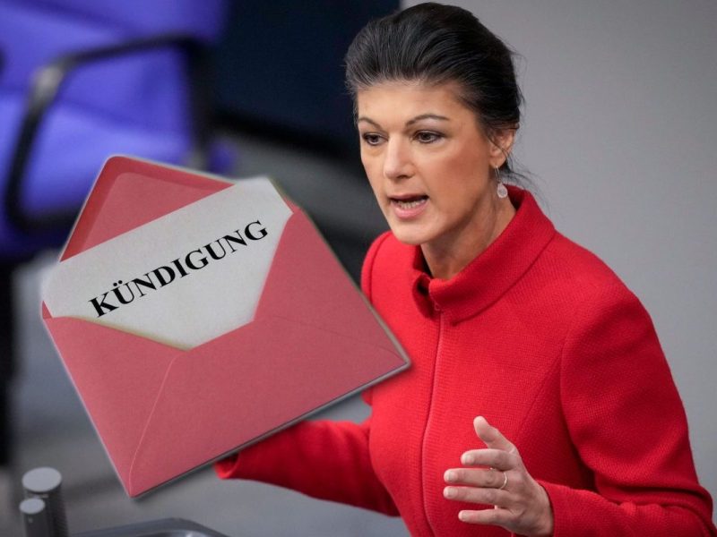 Wagenknecht-Abspaltung: Mitarbeiter kriegen Kündigungen.