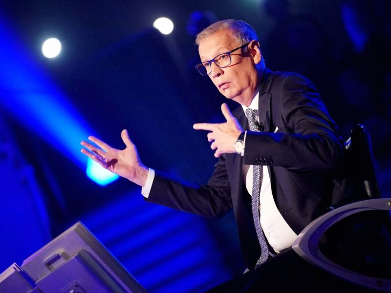„Wer wird Millionär“: Günther Jauch ist perplex.