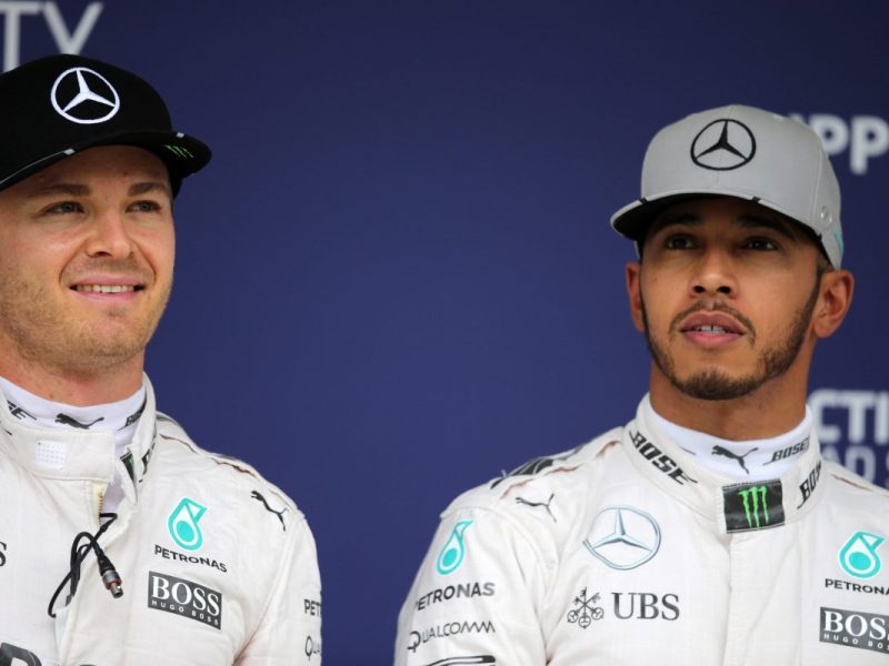 Formel 1 Rosberg Hamilton