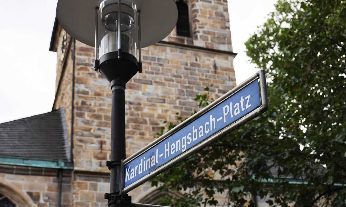 Essen: Straßenschild-Änderung 