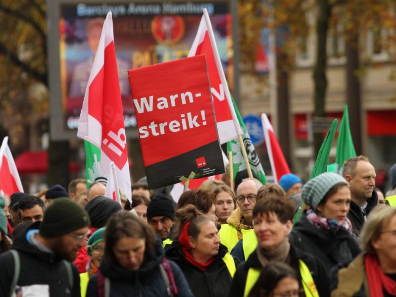 Bahnstreik Verdi