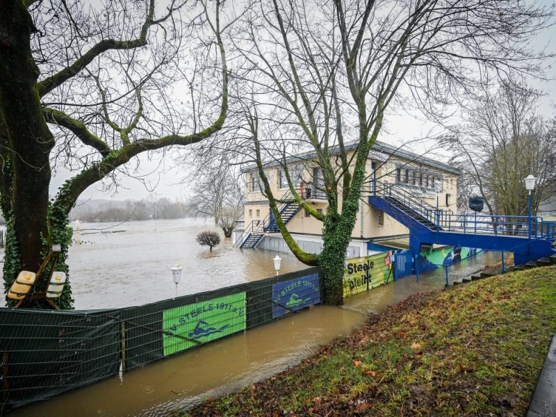 Das Hochwasser in Essen hat besonders an einem Ort seine Spuren hinterlassen.