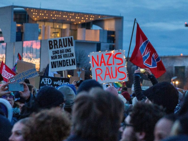 Anti-AfD-Demo in Berlin
