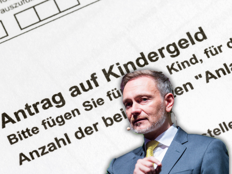 Eine neue Erhöhung für das Kindergeld liegt durch Lindner vorerst auf Eis.