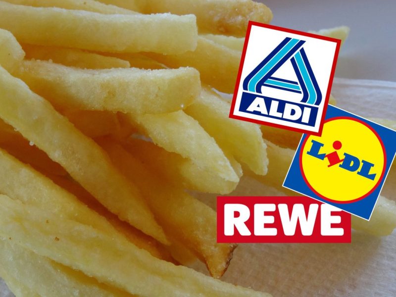 Wer kann leckeren Pommes von Aldi, Rewe und Co. schon widerstehen.