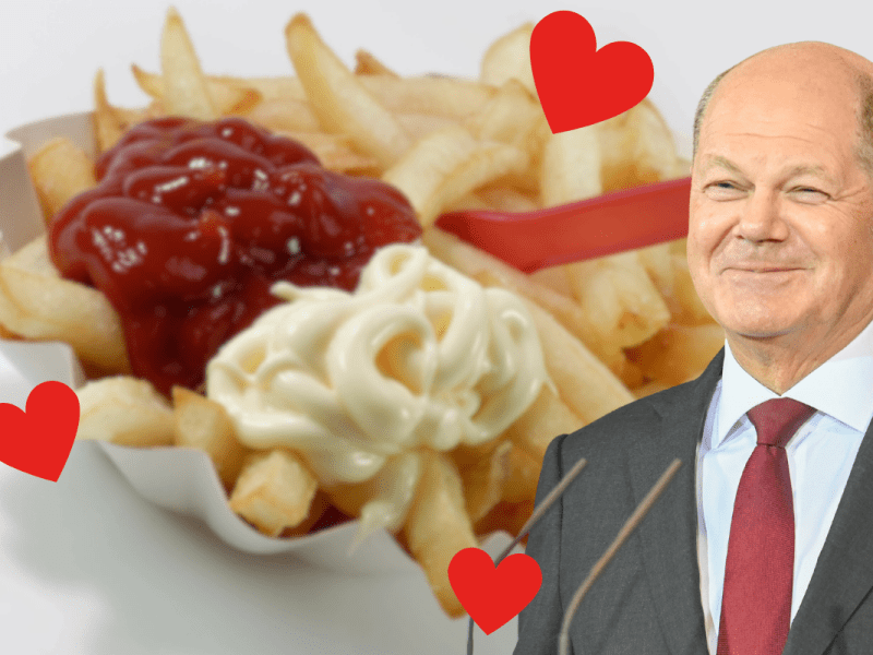 Deutsche Bürger sind empört und das Vertrauen in die Regierung sinkt. Und Kanzler Scholz? Erzählt wie er seine Pommes am liebsten isst.