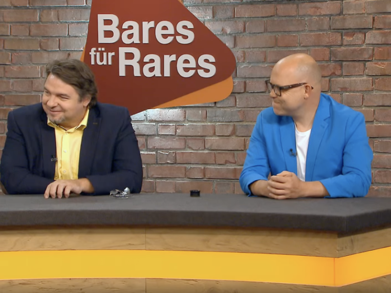 Bei Janiks tierischen Trinkbechern sind die Händler fasziniert. Warum nun dieser TV-Händler dabei aufgrunzen muss...