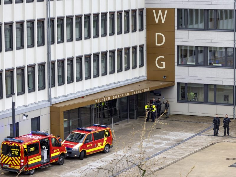 Bei dem Amoklauf in Wuppertal wurden mehrere Schüler verletzt.
