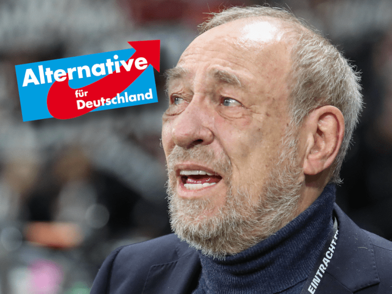 Ex-Eintracht-Boss sieht rot bei der AfD