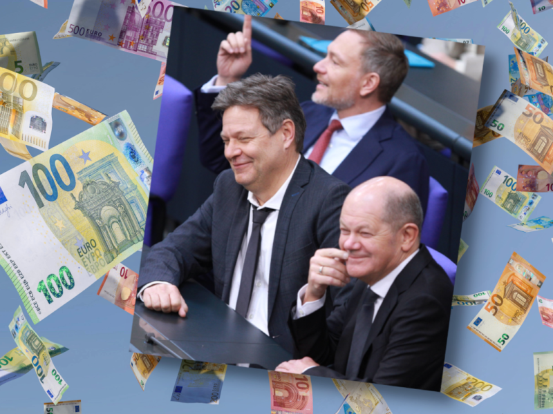 Mehr Gehalt für Ampel-Kanzler Scholz und seine Minister.