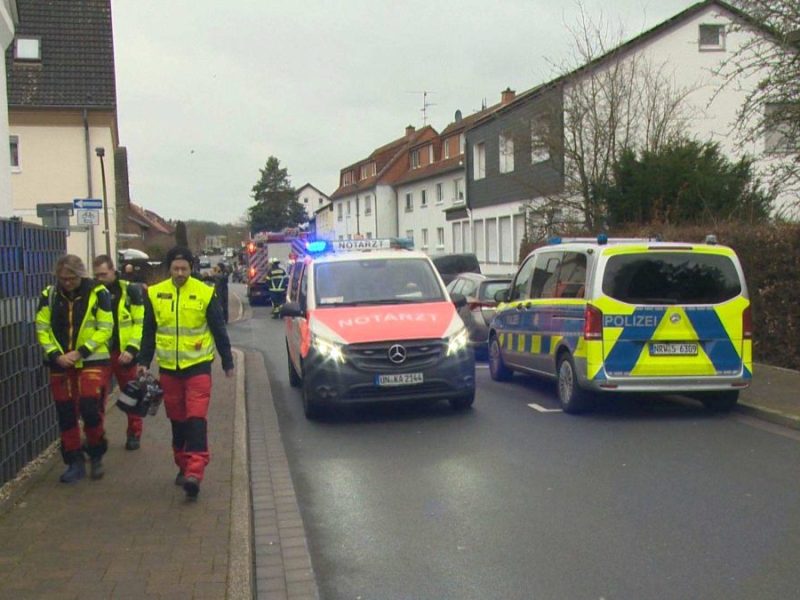 Vermeintlicher Messerangriff in Bönen.