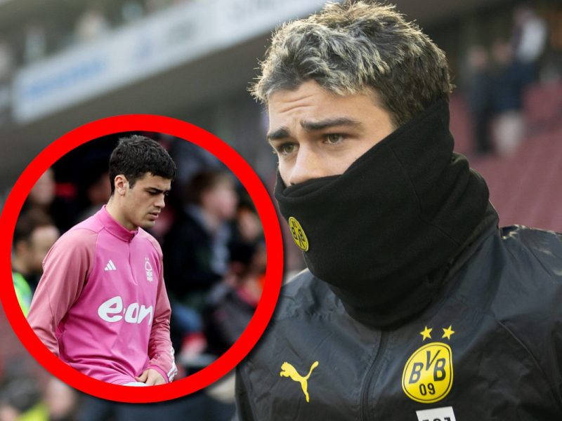 Borussia Dortmund achtet auf die Entwicklung von Gio Reyna.