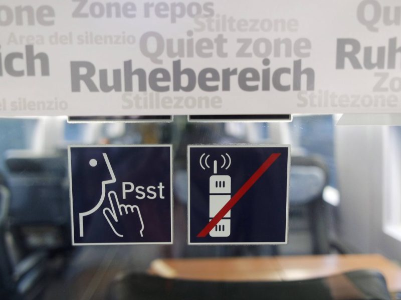 Deutsche Bahn Ruhebereich