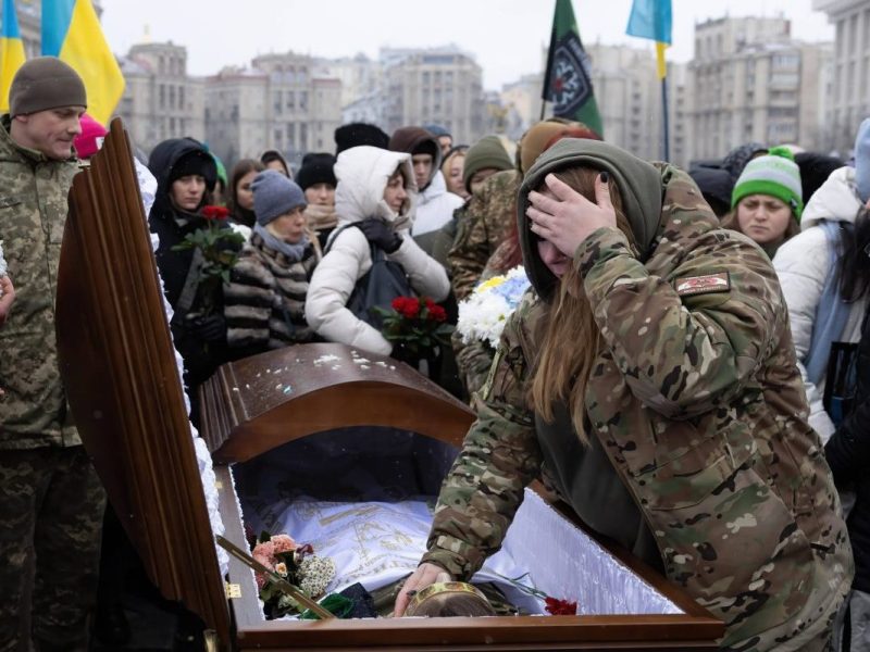 Tote im Ukraine-Krieg.