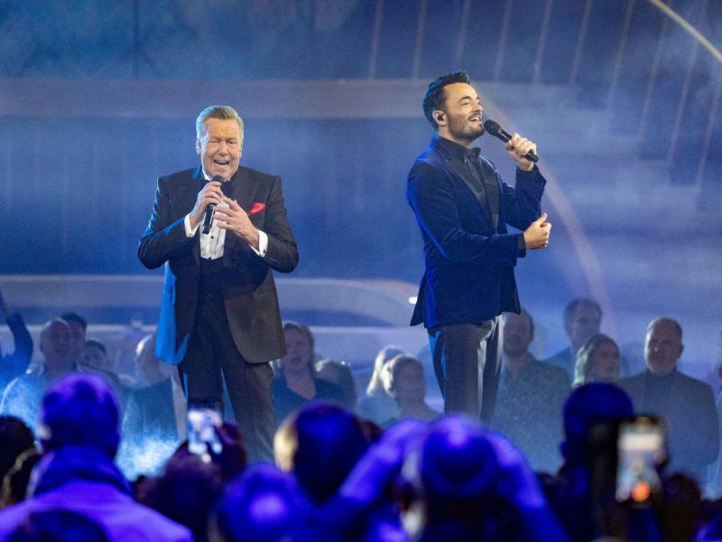 Giovanni Zarrella mit Roland Kaiser