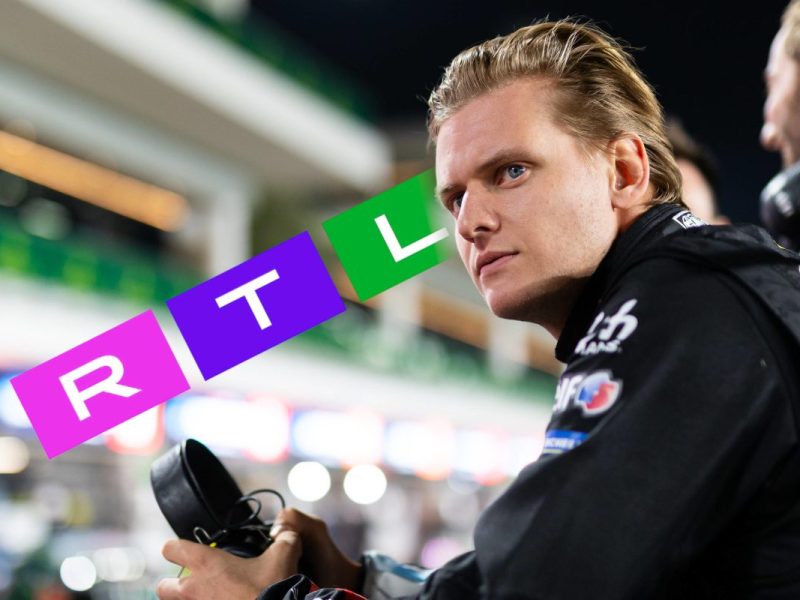 Mick Schumacher ist bei RTL zu sehen.
