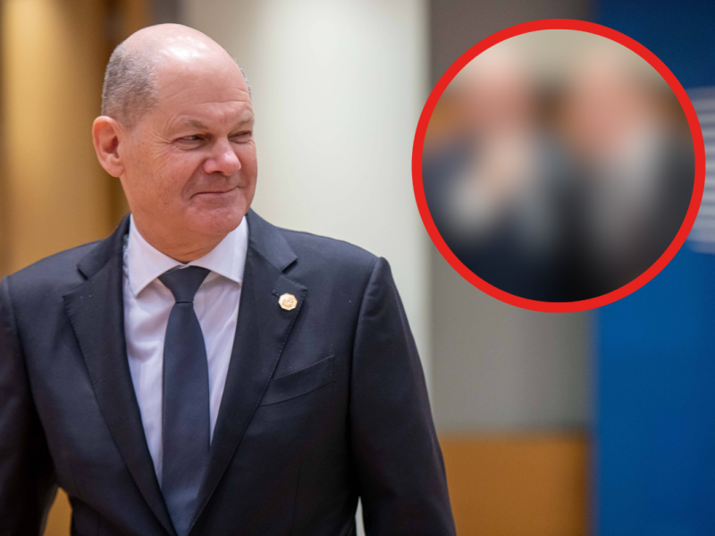 Olaf Scholz trifft seinen US-Doppelgänger Chris Coons.