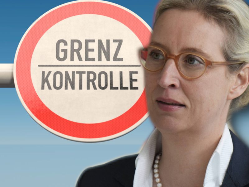 Kein Zutriff mehr in die Schweiz? Alice Weidel