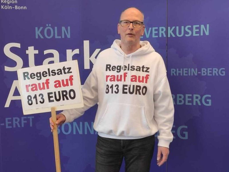 Bürgergeld-Bezieher Thomas Wasilewski