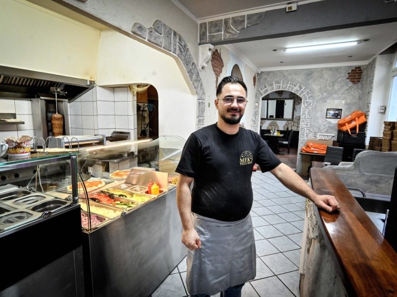 Der Inhaber von Mek's Pizza House Mervan Akkoyun