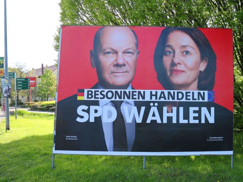 Für die Europawahl nahm die SPD der CDU die Internetadresse weg.