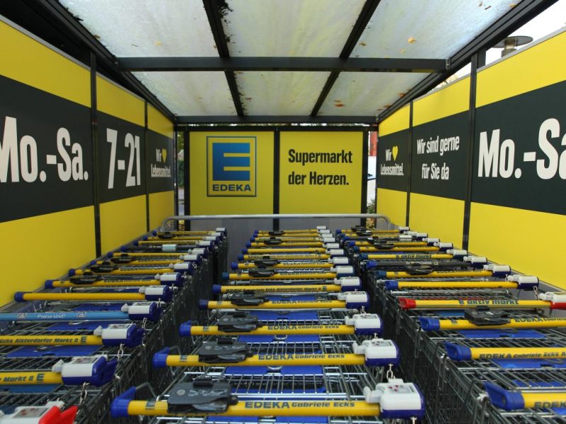 Dieses Symbol bei Edeka sorgte für Diskussion bei den Kunden.