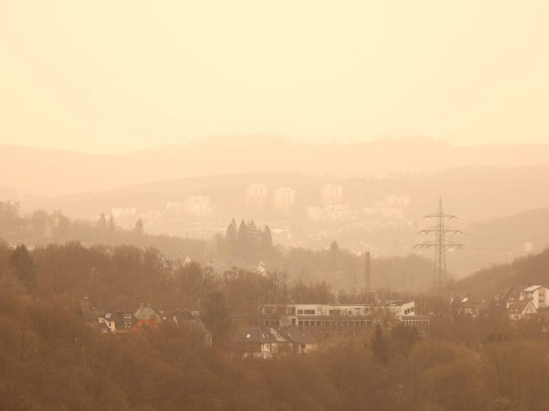 Das Wetter in NRW bringt uns in den kommenden Tagen Blutregen mit.