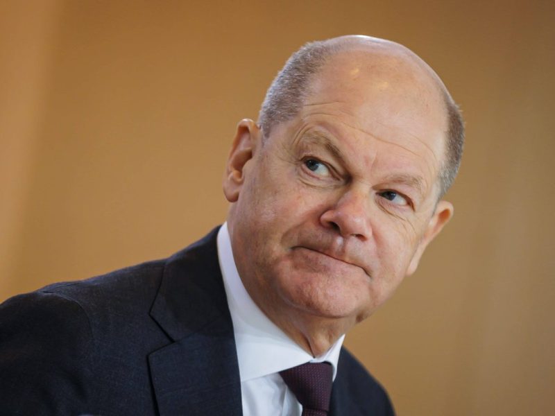 Zuckerfest Olaf Scholz