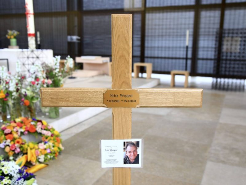 Fritz Wepper Trauerfeier
