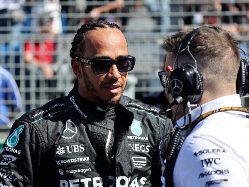 Lewis Hamilton hat in der Formel 1 aktuell nicht viel zu lachen.