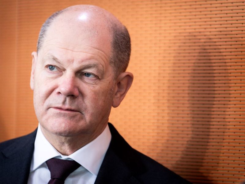 Gegen die Klima-Politik von Olaf Scholz läuft ein Hungerstreik.