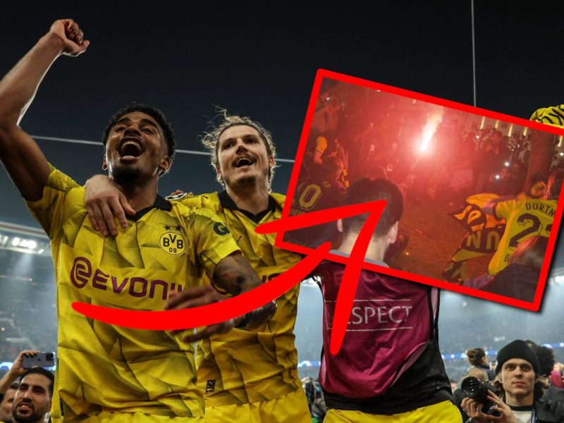 Nach dem Finaleinzug von Borussia Dortmund verwandelt sich die Stadt in eine Party-Meile.