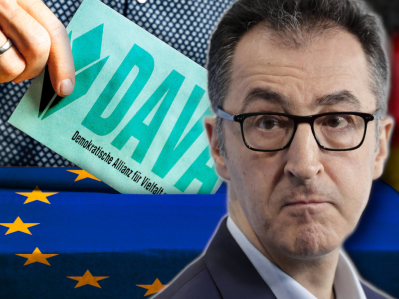 Der Chef der DAVA-Partei geht Cem Özdemir hart an.