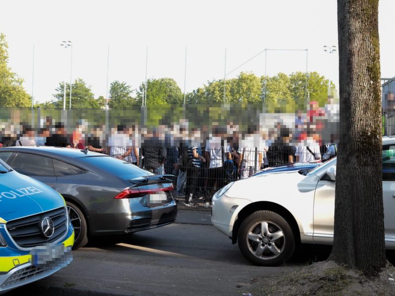 Massenschlägerei in Essen mit 60 Beteiligten