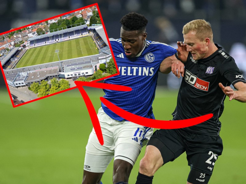 Der FC Schalke 04 tritt nicht an der Bremer Brücke an.
