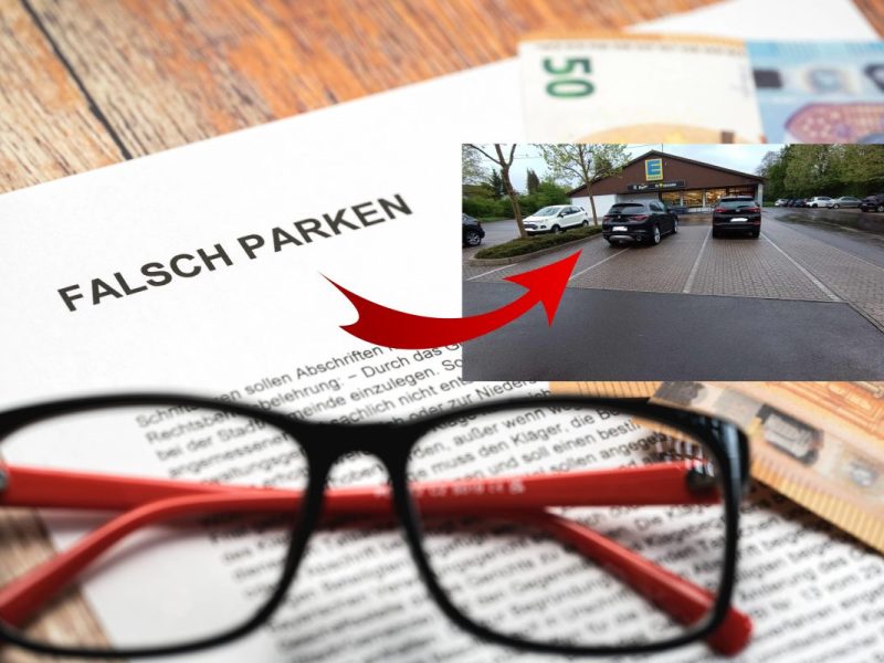 Verkehr: Dieser dreiste SUV-Parkplatz ist nicht erlaubt.