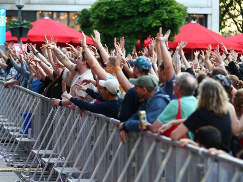 Beim beliebten Stadtfest 